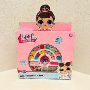 L.O.L Surprise Secret Message Jewelry Set Decoder Beads 5+ NEW